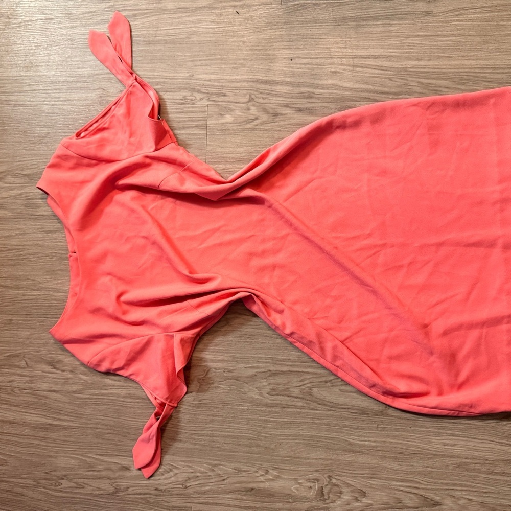 Banana Republic Coral-Pink Sleeveless Dress